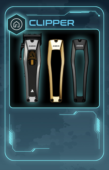 Recon clipper cases in silver, gold and black.